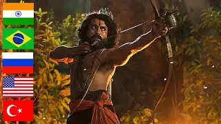 RRR "LOAD, AIM, SHOOT" in Different Languages | Rise Roar Revolt (2022)