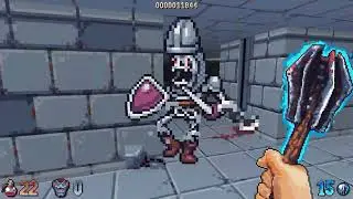 Wizordum - [Custom Single Player Map] - Map: 01 - Wolfenstein 3D E1M1 - [4K60ᶠᵖˢ]