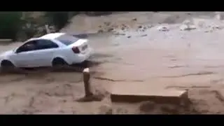 Яккабог Камашини йулини сел босди