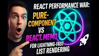 React Performance War: PureComponent vs React.memo for Lightning-Fast List Rendering 🚀