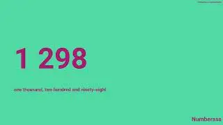 All numbers from 1 to 1995