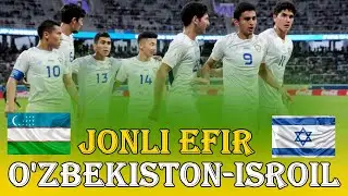 O'zbekiston - Isroil. Jonli Efir. Jahon Chempionati 2023. Узбекистан - Израиль. Uzbekistan - Israel.