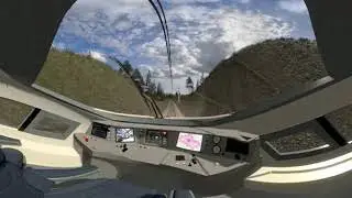 Railway - Train VR - 360 3D