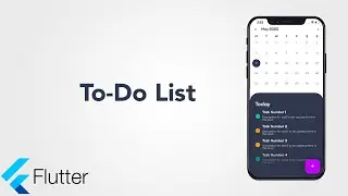 Flutter to do list speed code | flutter ui | learn flutter | flutter speed code | UI design