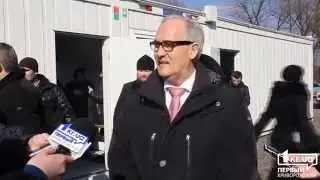 В Кривом Роге состоялось официальное открытие модульного городка для переселенцев | 1kr.ua