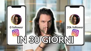 Come crescere su instagram | 20k follower in 30 giorni