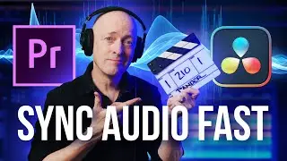 Sync Audio with Video in Premiere Pro & DaVinci Resolve