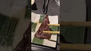 sizzling beef at Heijouen #bbq #grill #asmr #shorts