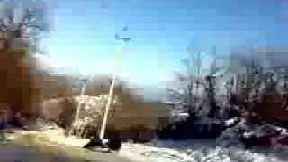 кавказцы показывают высший класс, на санках...!