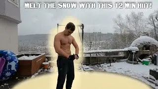 Melt The Snow With This 12 Min HIIT Workout [16]