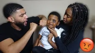 I Gave My Son A BLACK EYE To See How HIS MOM Would React!!! **THIS HAPPENED**