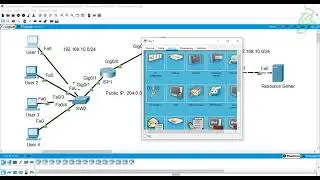40 - NAT Overload - PAT (Packet Tracer)
