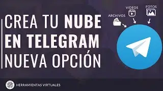 Guardar archivos en la NUBE de TELEGRAM en Temas de Grupos