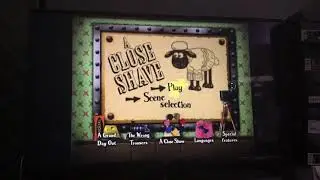 The Incredible Adventures of Wallace & Gromit 2000 DVD Menu Walkthrough