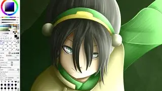 Toph Bei Fong - Avatar [SpeedPaint]
