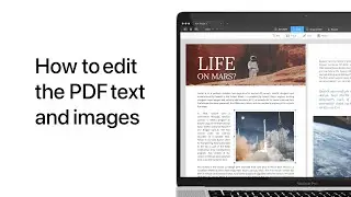 How to edit a PDF on Mac