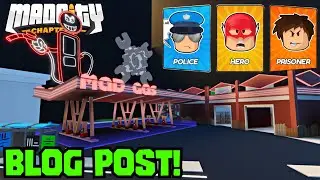 NPC's & UI OVERHAUL! NEW Mad City UPDATE BLOG! (ROBLOX)