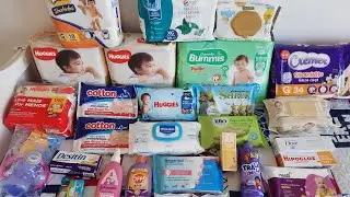 COMPRINHAS DE HIGIENE PRA BEBÊ | MUITAS NOVIDADES | ÚLTIMA COMPRA DE FRALDAS