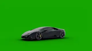 Green Screen Car Falling on Ground | Free Download