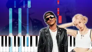 How to Play - ROSE-Bruno Mars - APT (Piano Tutorial)