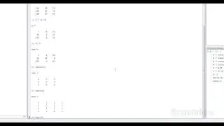 MATLAB - 04 Maticové operácie