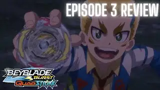 DANTE AND DRAGON ARE BACK! Gambit Dragon is UGLY! Beyblade Burst Quadstrike Episode 3 Review!