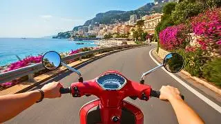 Driving the French Riviera: One of the Most Beautiful Roads in the World 🇫🇷 | 4K Scenic Drive