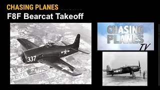 F8F Bearcat Takeoff