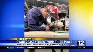 Grants Pass student wins third place in welding championship