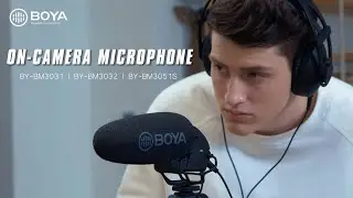 BOYA BY-BM3031 & BY-BM3032 & BY-BM3051S On-Camera Shotgun Microphone