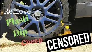 How to remove Plasti Dip (Thin or old)