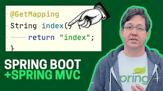 SPRING BOOT + SPRING MVC: Learn how to serve up a WEB PAGE with SPRING BOOT