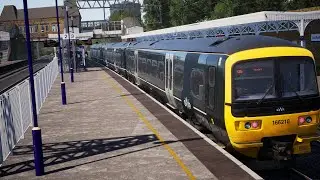 Train Sim World 4 GWR Enhancement mod London Paddington station class 166 DMU Networker Turbo