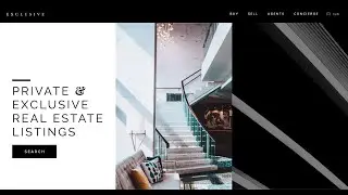 Exclusive Real Estate Collective Website - Made with Wix Editor X