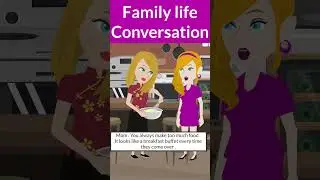 Family life conversation | English conversation 