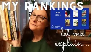 My BookTube Prize Rankings  - Let me explain...