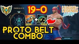 WILD RIFT LEE SIN GAMEPLAY | PROTO BELT COMBO | ROAD TO DIAMOND | UNSIGHTED