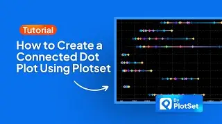How to Create a Connected Dot Plot (Revenue Outlook)