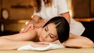 THE GIRL is getting A MASSAGE!