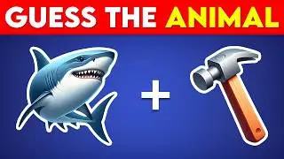 Guess The Animal By Emoji 🐵🐯🐶 Emoji Quiz | Hummi Quiz