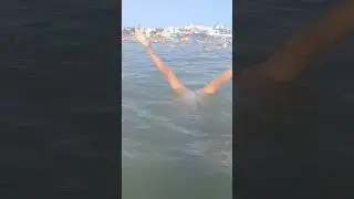 HAGO UN RETO DE GIMNASIA RÍTMICA 🤸🏾‍♀️ INCREÍBLE 😱 DENTRO DEL AGUA (RETO GIMNASIA EN LA PLAYA) ⛱️