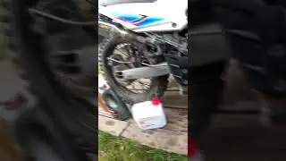 эмульсия в моторе мотоцикла