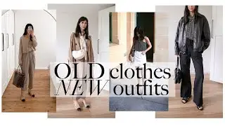 NEW outfits from OLD clothes / Modernising wardrobe favourites