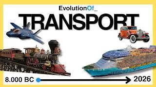 Evolution of Transport (8000 BC - 2026) | Chronological Timelapse