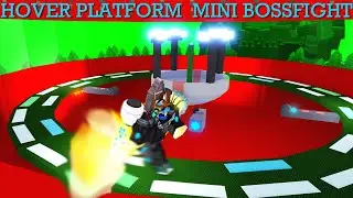 Christmas Sentry hover platform mini bossfight (Build A Boat)