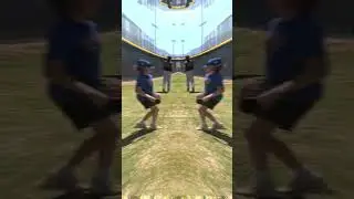 Robbing Home Runs at Camp #baseball #summer