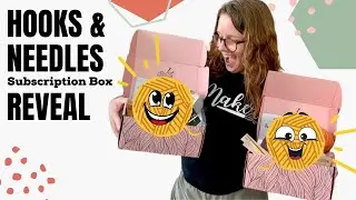 Crochet & Knit Lovers Rejoice! Unboxing Beautiful Subscription Boxes by Hooks and Needles