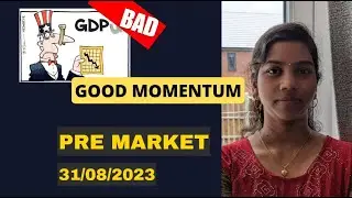 BAD GDP ? Nifty & Bank Nifty Today? Pre Market report & analysis -31 August 2023 ,Range & Prediction