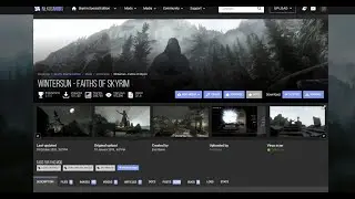 Skyrim Mod Love.  Wintersun - Faiths of Skyrim. New Adventures in Skyrim 