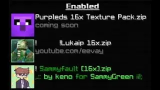 Using FAMOUS  bedwars youtubers'  texture packs